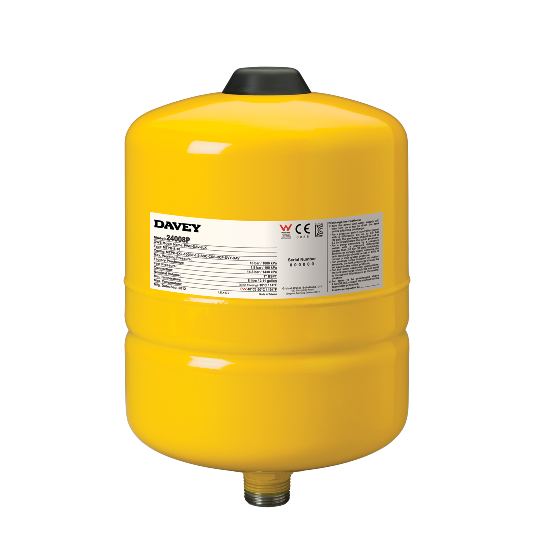 davey-24008p-pressure-tank-nz